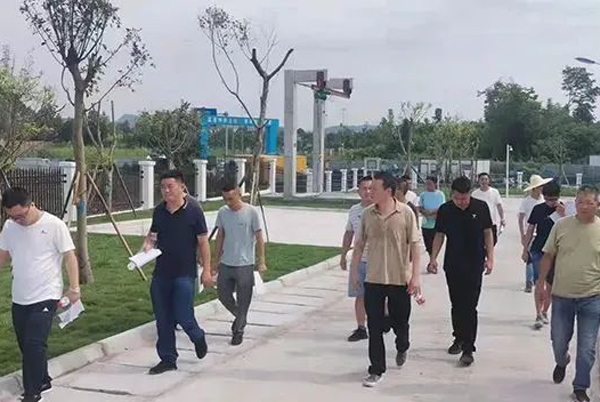 营山县流江河达标整治项目一期工程污水厂尾水湿地工程顺利完成竣工验收